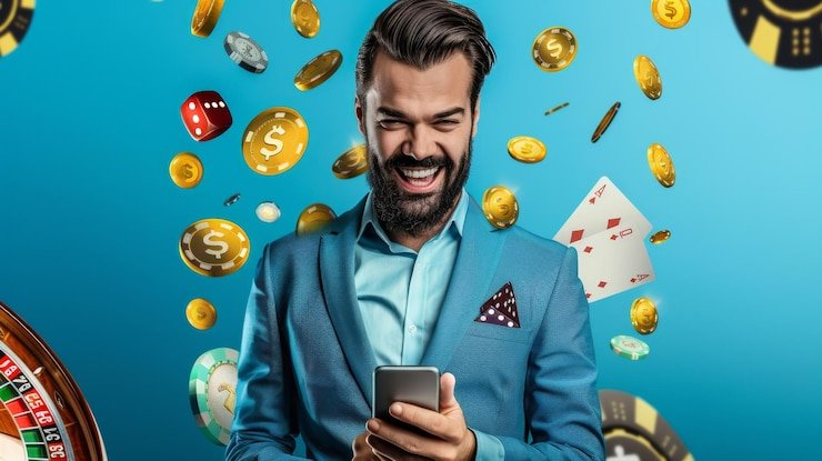 Pengguna membaca informasi yt1d melalui mobile